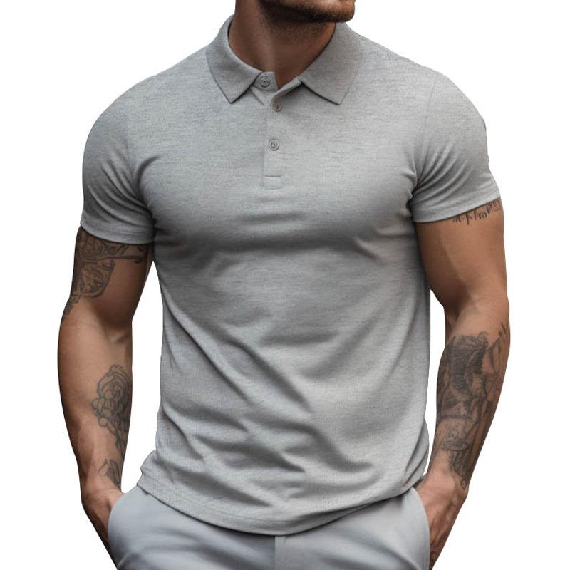 Alexis | Men's Slim-Fit Short Sleeve Polo Shirt