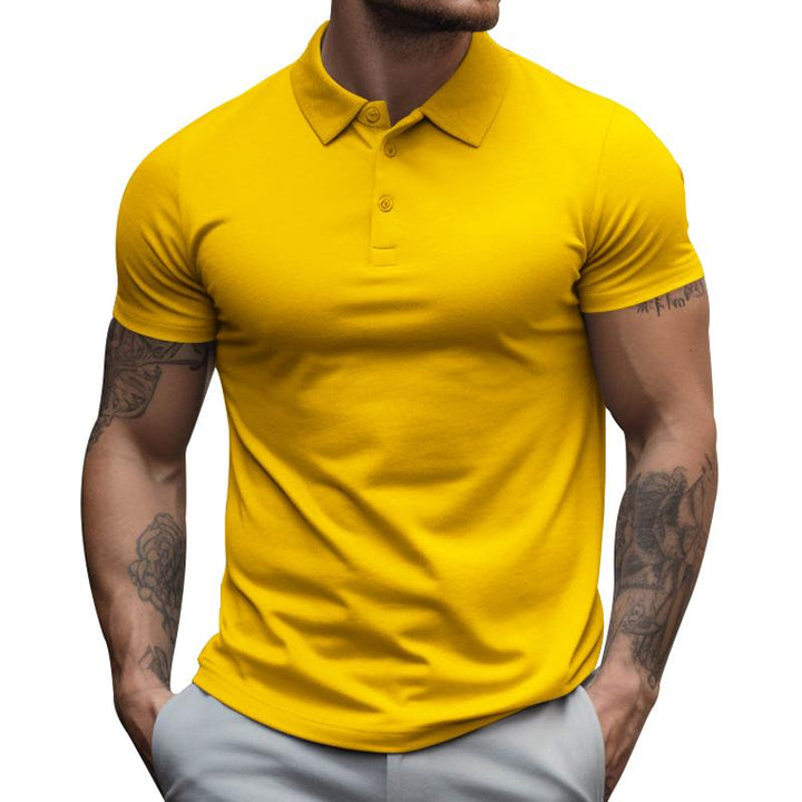 Alexis | Men's Slim-Fit Short Sleeve Polo Shirt