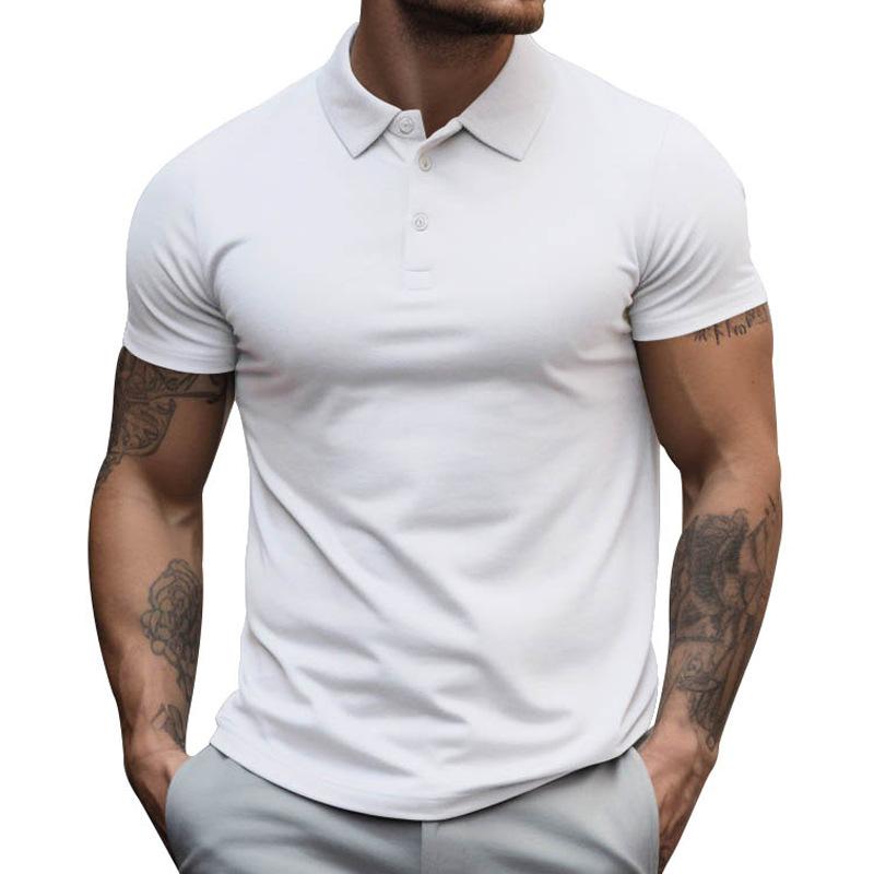 Alexis | Men's Slim-Fit Short Sleeve Polo Shirt