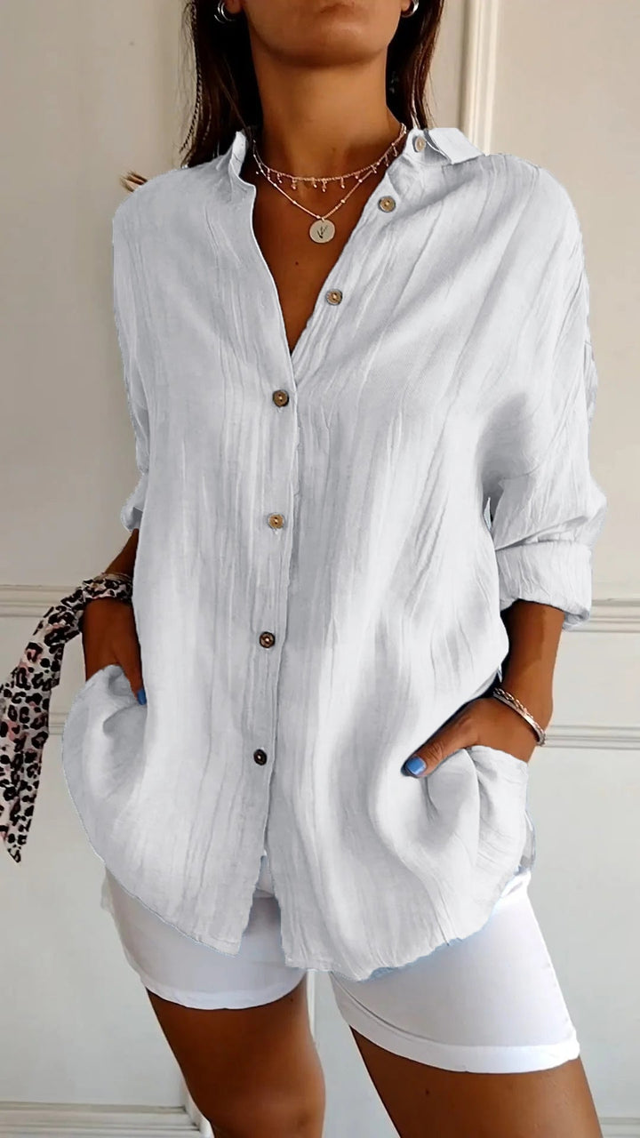 Payton | Women’s Chic Long Sleeves Button-Up Shirt