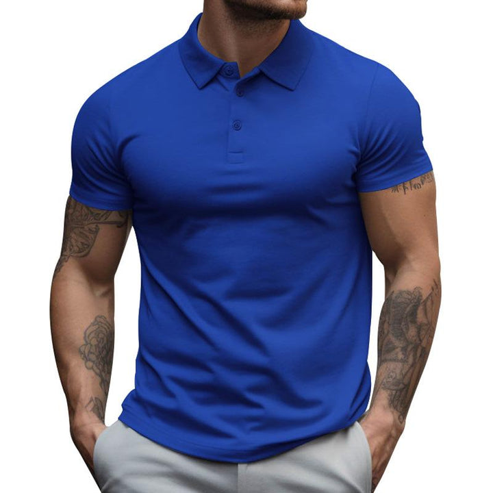 Alexis | Men's Slim-Fit Short Sleeve Polo Shirt