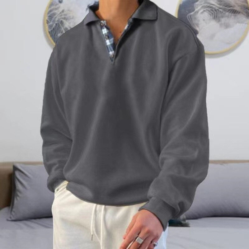 Sawyer | Men's Casual Polo Collar Pullover