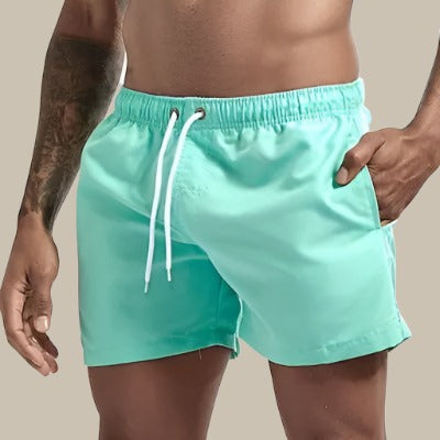 Adrian | Men's Quick Dry Boardshorts with Elastic Waistband