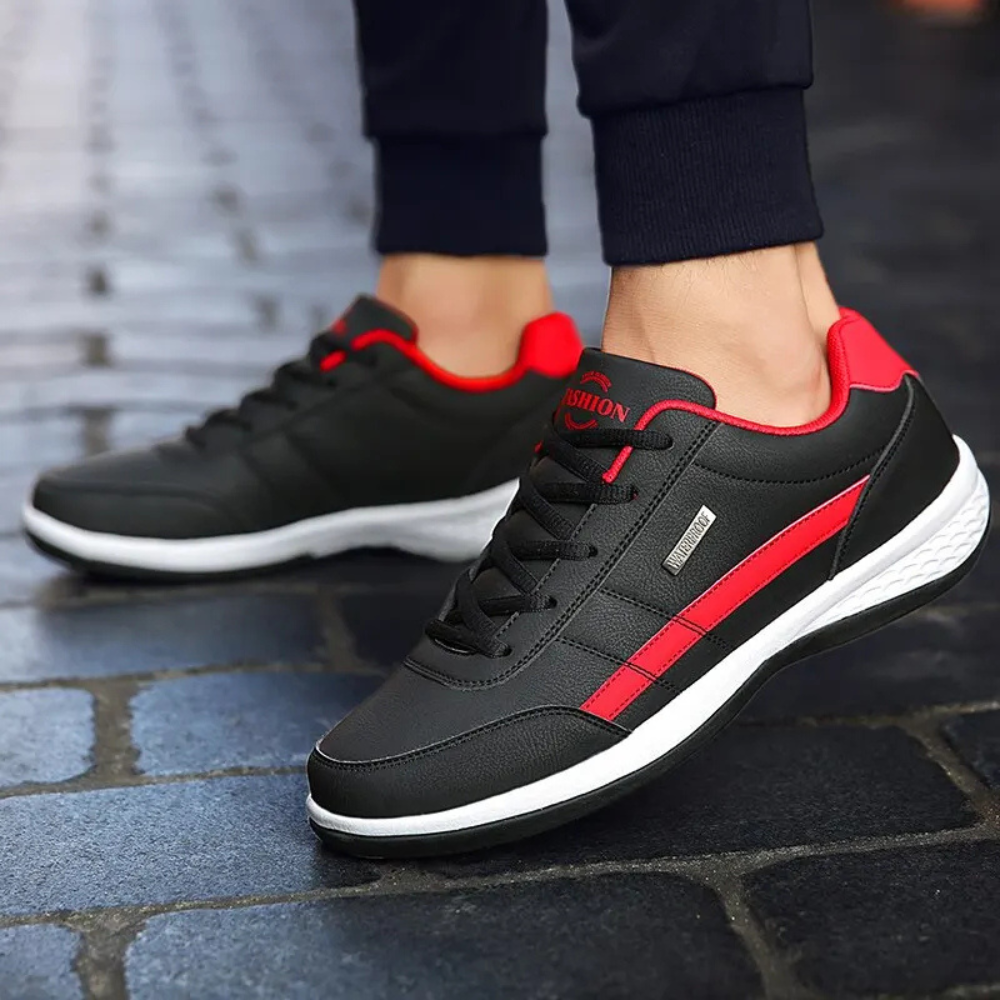 August | Men's Orthopedic Low Top Sneakers with Arch Support