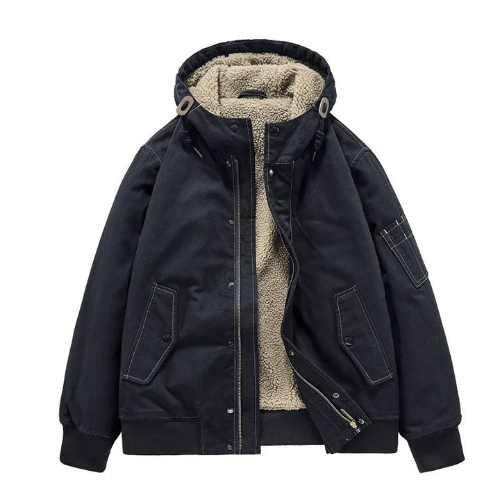 Garrett | Men's Warm Hooded Winter Jacket