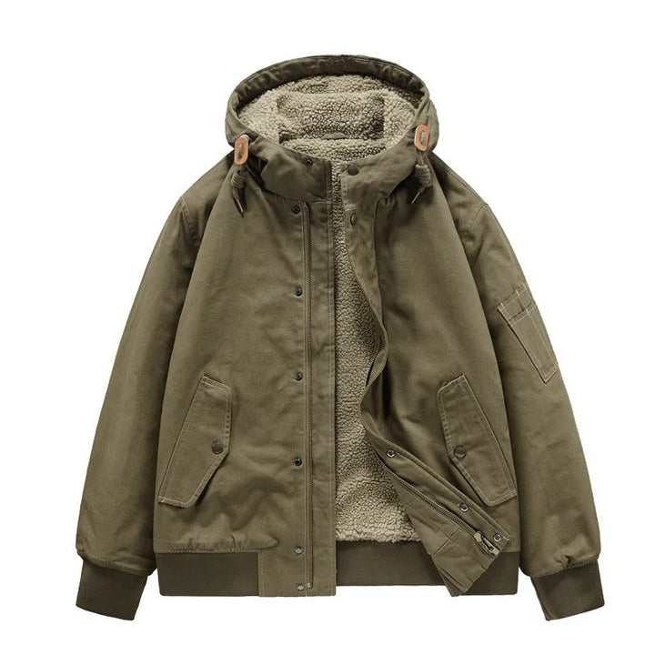 Garrett | Men's Warm Hooded Winter Jacket