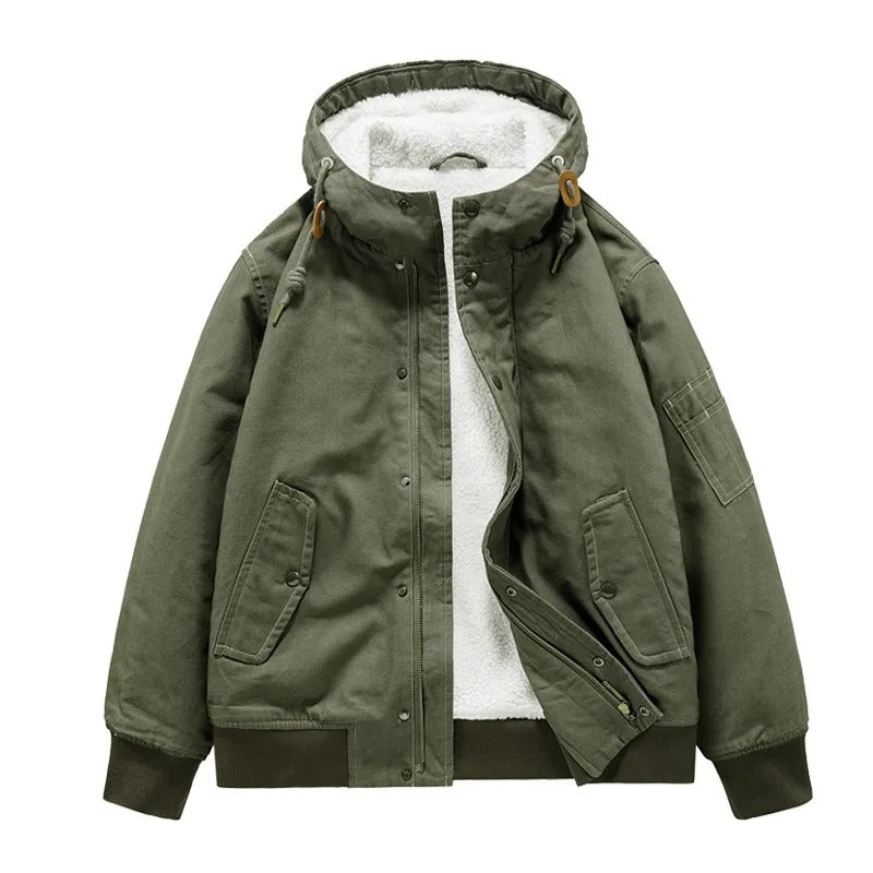 Garrett | Men's Warm Hooded Winter Jacket