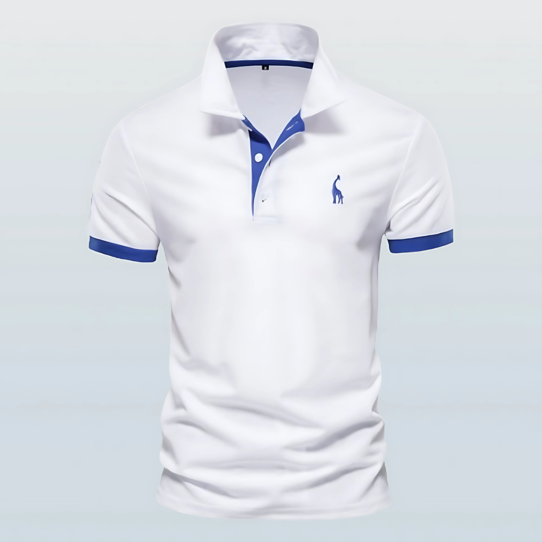 Nash | Men's Slim Fit Contrast Trim Polo Shirt