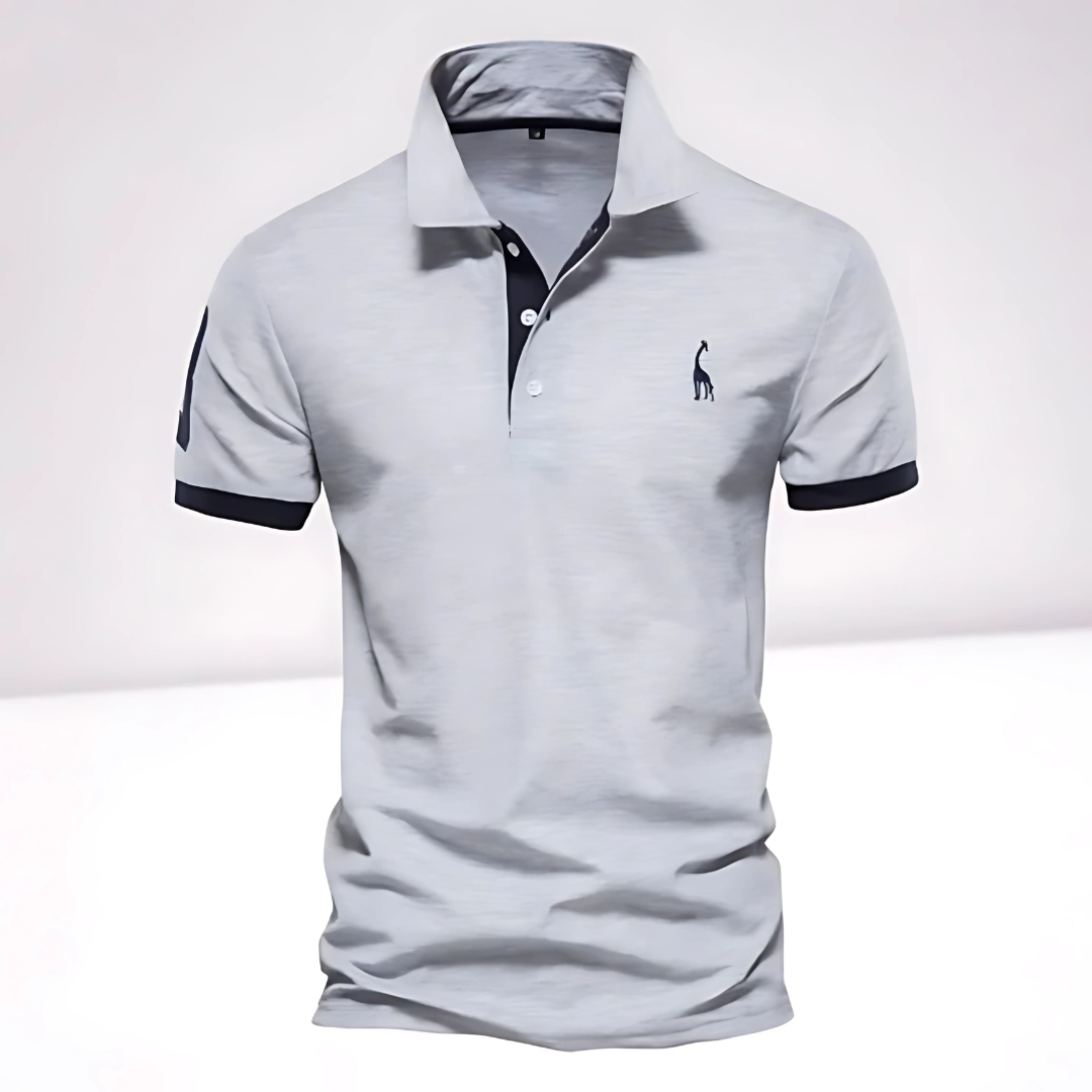 Nash | Men's Slim Fit Contrast Trim Polo Shirt