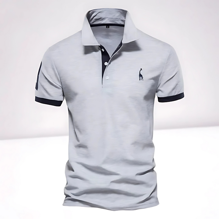 Nash | Men's Slim Fit Contrast Trim Polo Shirt
