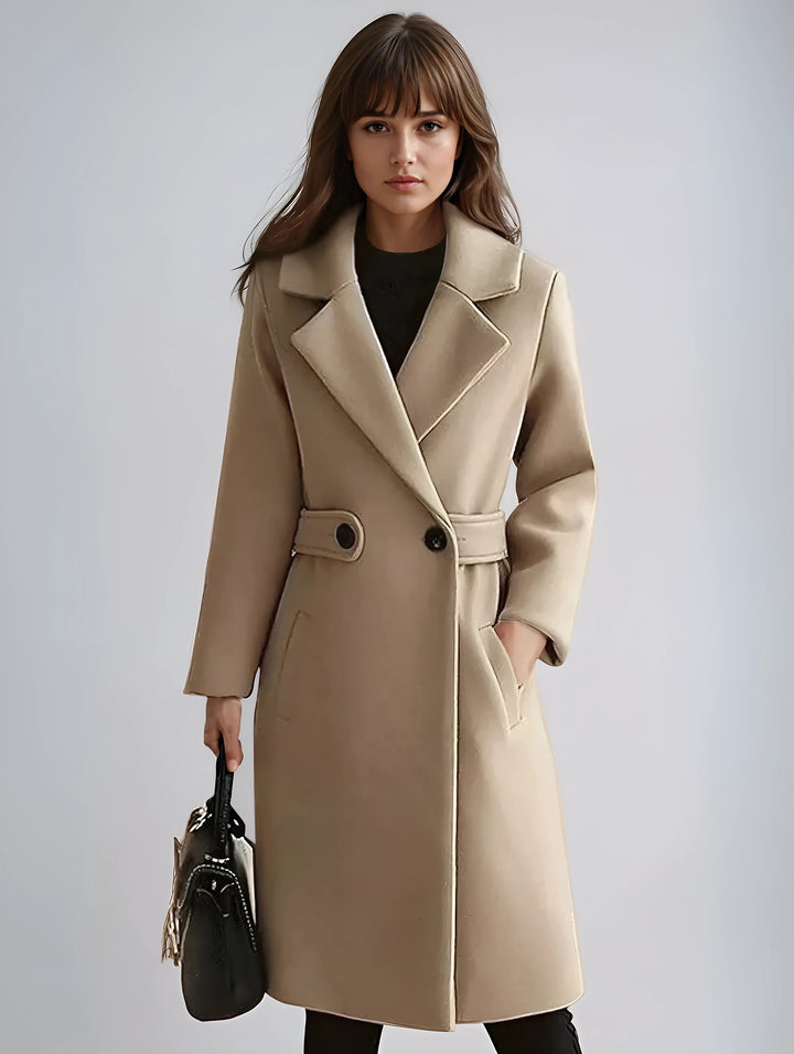 Catherine | Women's Chic Belted Winter Coat